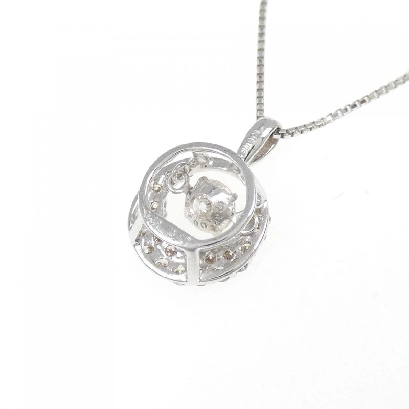 K18WG Dây chuyền kim cương 0.18CT - Hàng hiệu Chính hãng 864574