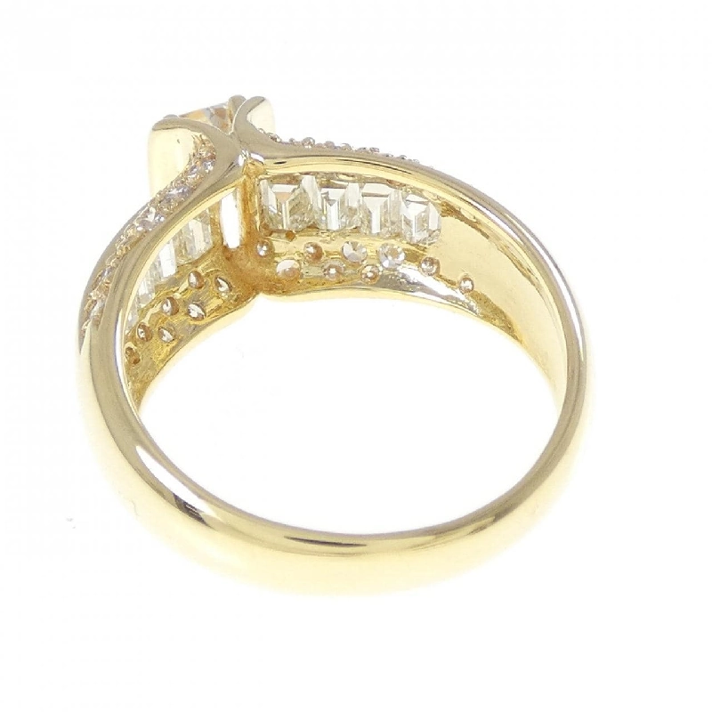 Nhẫn kim cương K18YG - Hàng hiệu Authentic 852831