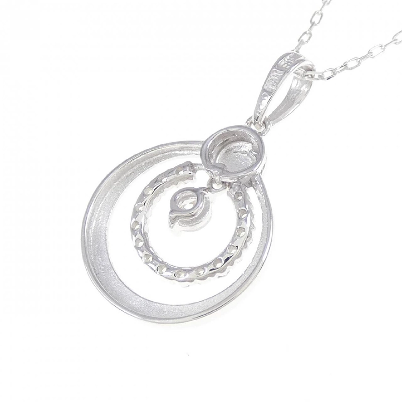 K18WG Dây chuyền kim cương 0.18CT - Hàng hiệu Chính hãng 864228