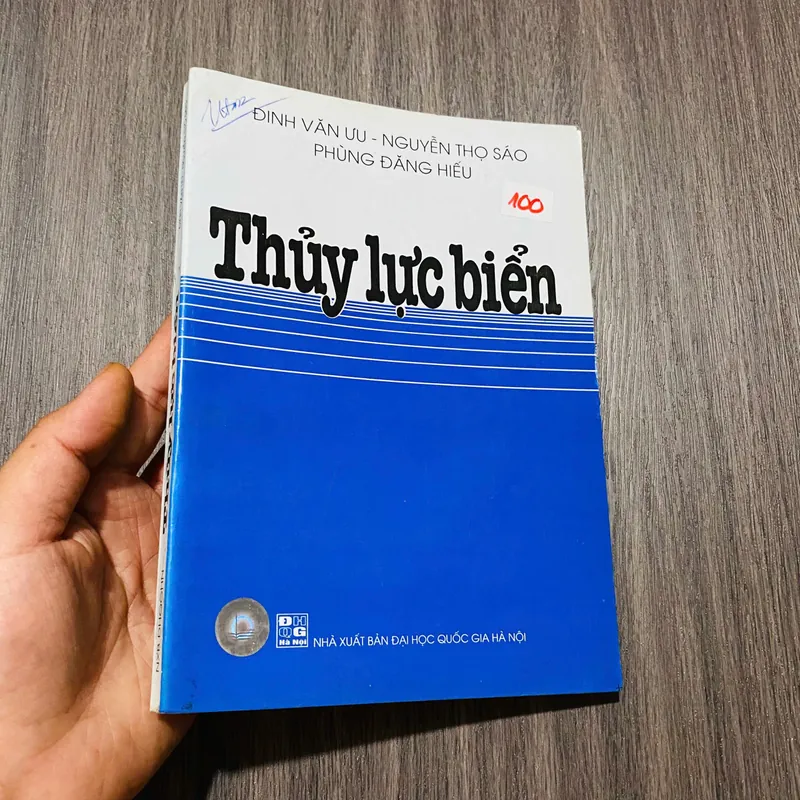 Thủy lực biển - Đinh Văn Ưu, Nguyễn Thọ Sáo và Phùng Đăng Hiểu#HATRA 573872