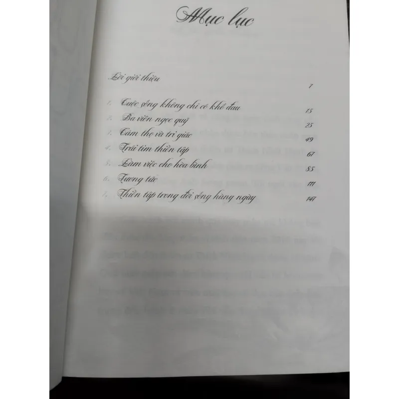 Muốn An Được An" (Being Peace) do thiền sư Thích Nhất Hạnh viết.  703760