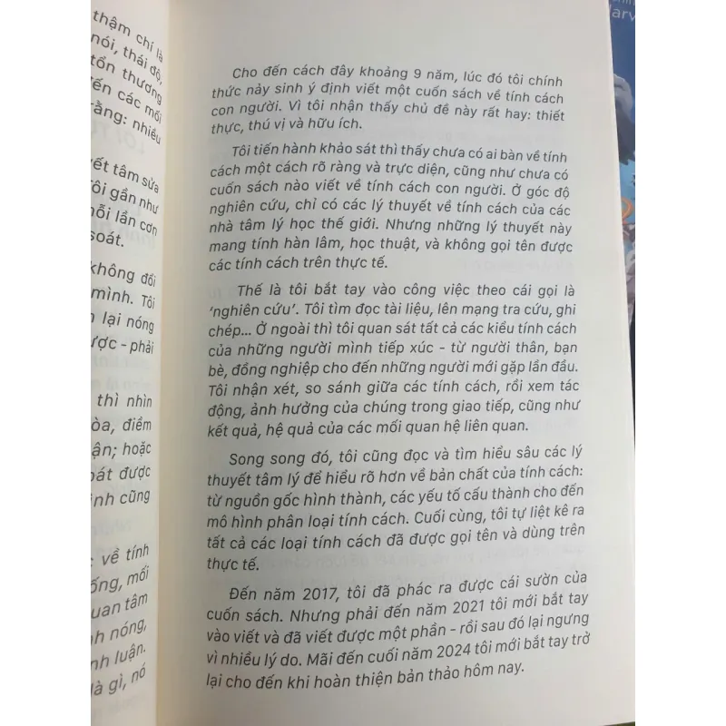 Sách Tính Cách Con Người - Happy An mới 90% 1009035
