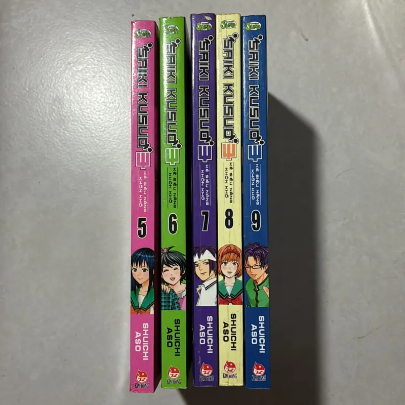 Saiki Kusuo - Kẻ siêu năng lực khốn khổ Tập 5, 6, 7, 8, 9 (Co) 765250