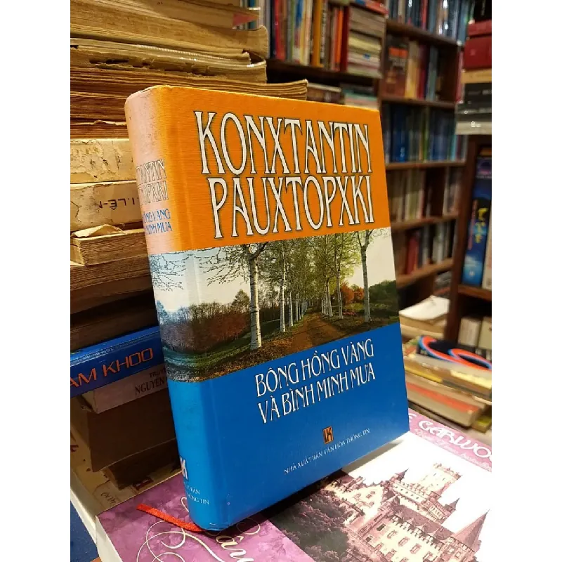 Bông hồng vàng và bình minh mưa - K.G. Paustovsky 335521