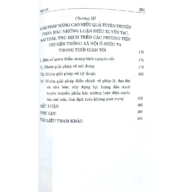 Nâng Cao Hiệu Quả Tuyên Truyền Phản Bác Nhũng Luận Điệu Xuyên Tạc, Sai Trái, Thù Địch Trên Các Phương Tiện Truyền Thông Xã Hội (Sách chuyên khảo) - TS Lê Hải 293484