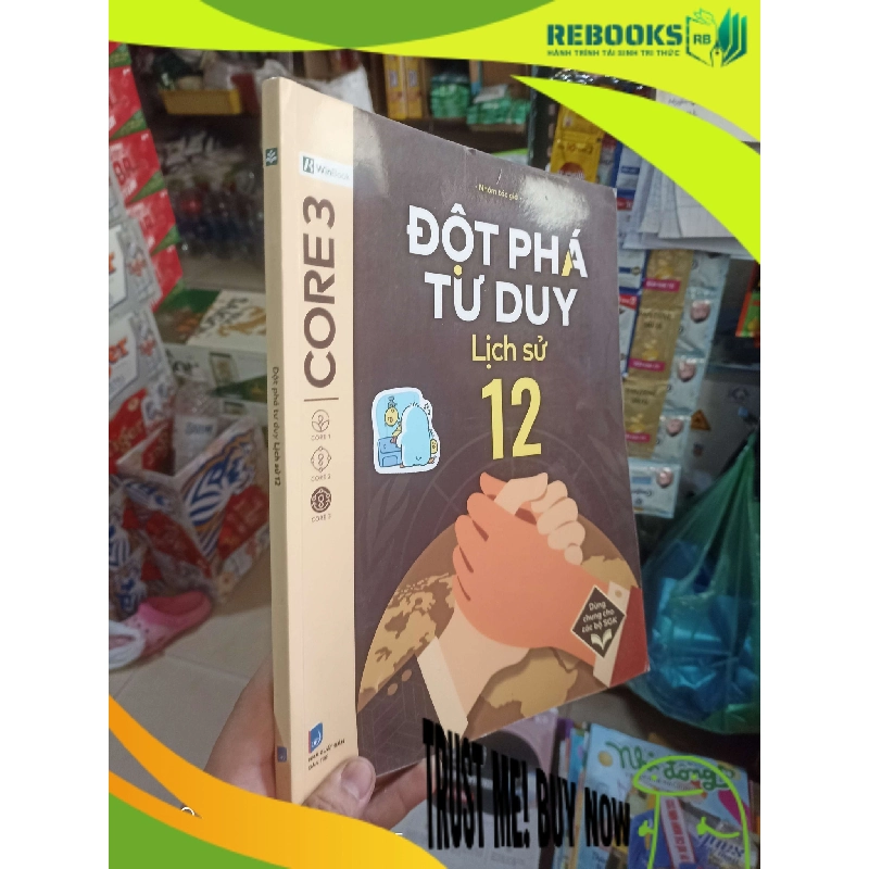 (TẶNG BOOKMARK) Đột phá tư duy lịch sử 12 2024 mới 90% sách màu Giáo khoa RBK2702 943517