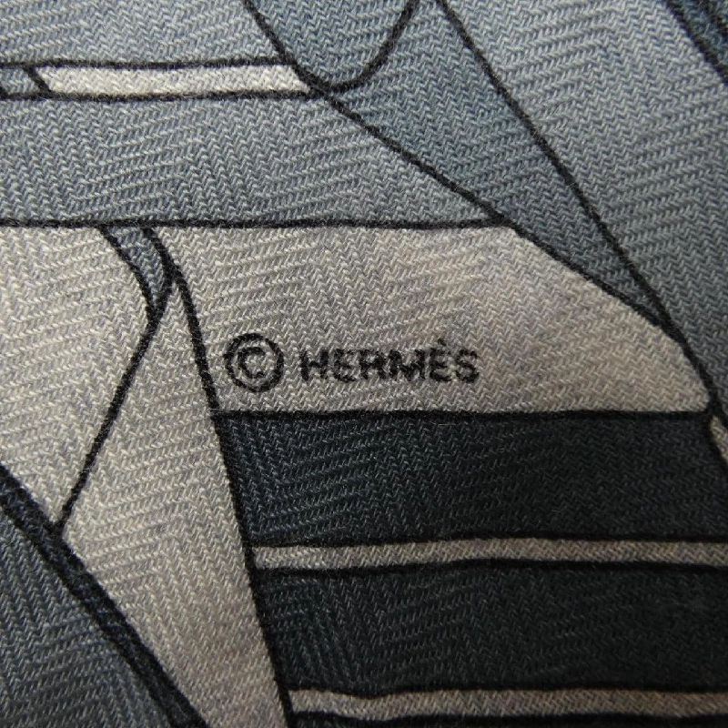 HERMES SANGLES EN ZIGZAG H434072T Rosan GM Khăn choàng - Hàng hiệu Chính hãng 883964