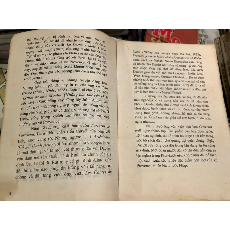 Lô sách nhà văn Pháp Alphonse Daudet: Những cánh thư hè và Thằng nhóc 306745