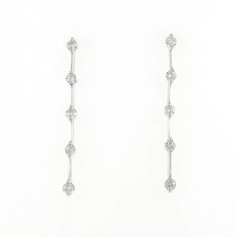 Bông tai kim cương K18WG/K14WG 0.50CT - Hàng hiệu Chính hãng 865703