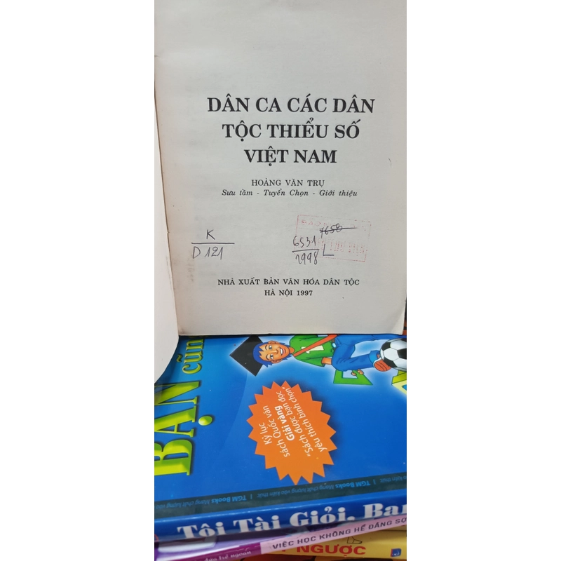 Dân Ca Các Dân Tộc Thiểu Số Việt Nam- Hoàng Văn Trụ Sưu Tầm 547079
