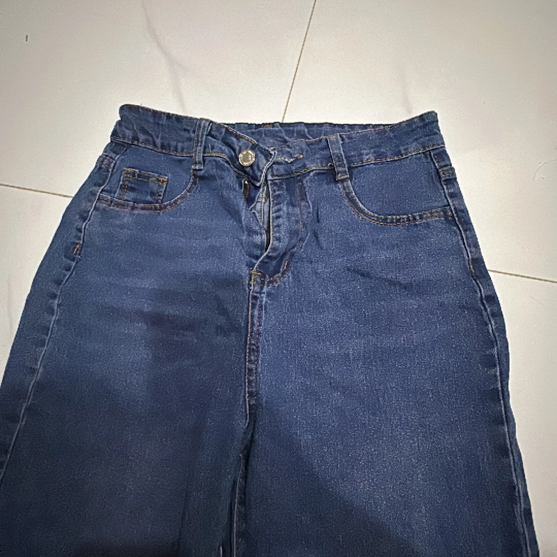 Quần jean xanh đậm size L 55kg, còn mới 304578