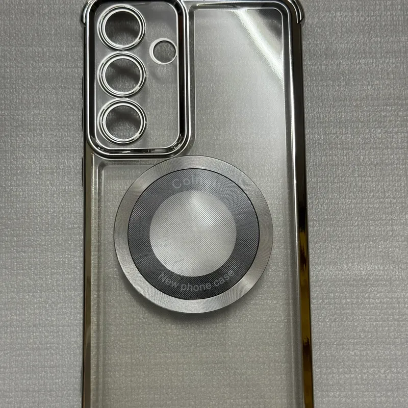 Ốp lưng silicon sạc không dây từ tính điện thoại Samsung S25+ 564379