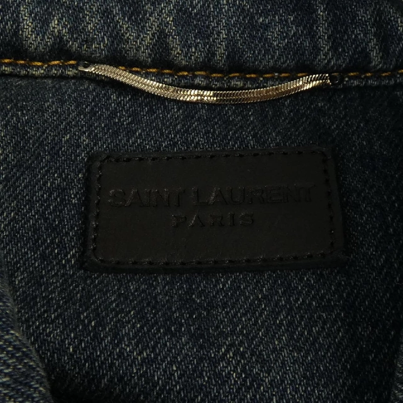 Áo khoác denim SAINT LAURENT 597064 YC868 - Hàng hiệu Authentic 894933