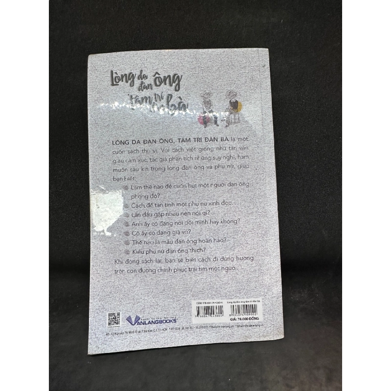 Lòng dạ đàn ông Tâm trí đàn bà New 90% SBM2303 911230