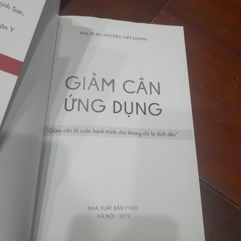 PGS.TS.BS. Nguyễn Viết Lượng - GIẢM CÂN ỨNG DỤNG 300465