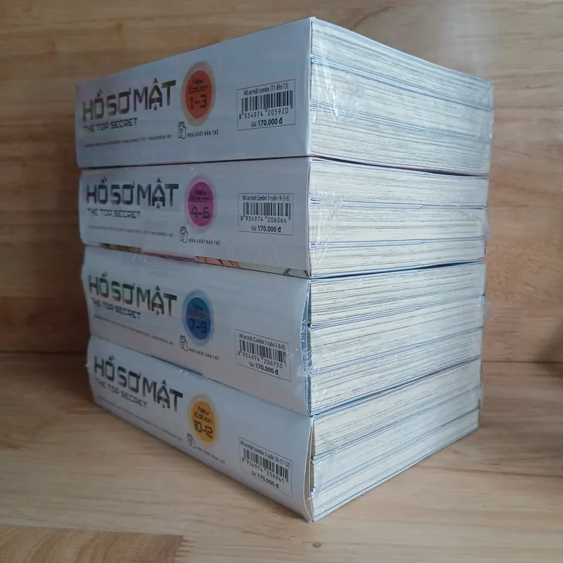 Boxset Manga Hồ Sơ Mật - The Top Secret (Bộ 12 Tập) - Reiko Shimizu 601202