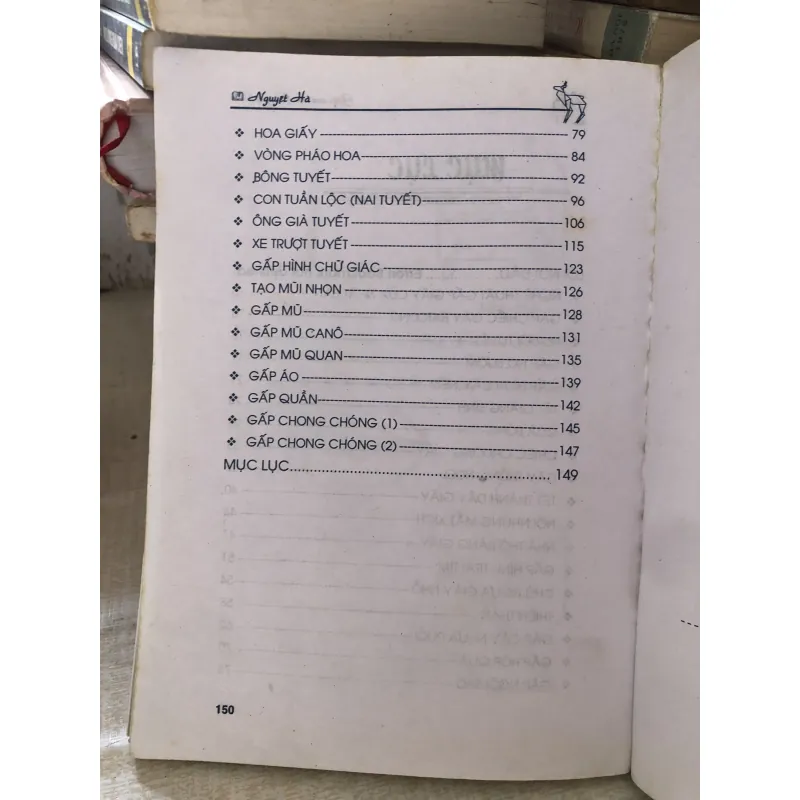 Nghệ thuật gấp giấy ORIGAMI - Nguyệt Hà 994474