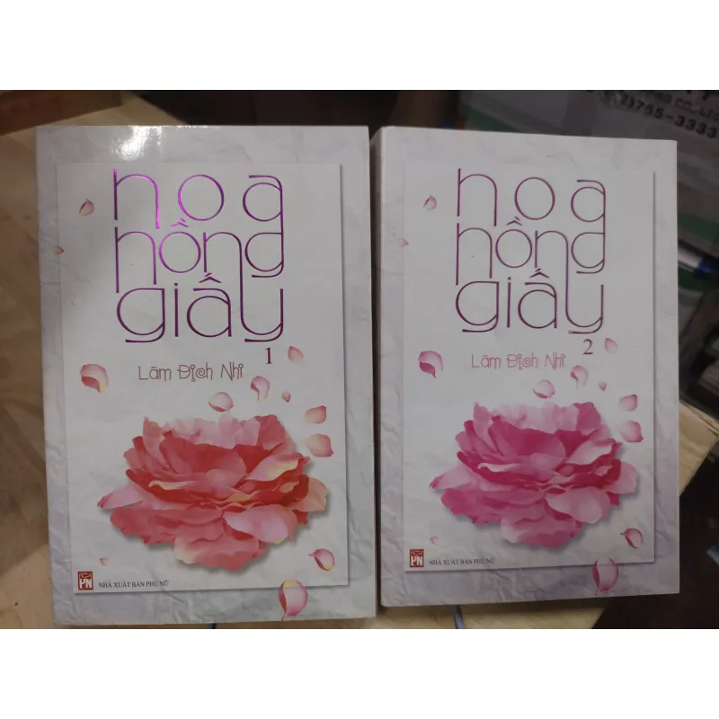 Sách: Hoa hồng giấy - TG: Lâm Địch Nhi (Bộ 2 tập) _ B2 936374