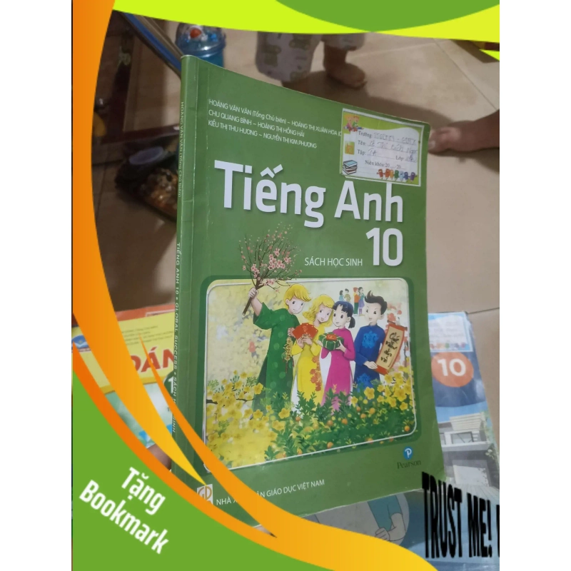 (TẶNG BOOKMARK) Tiếng Anh lớp 10 sách học sinh Giáo khoa RBK2702 953727