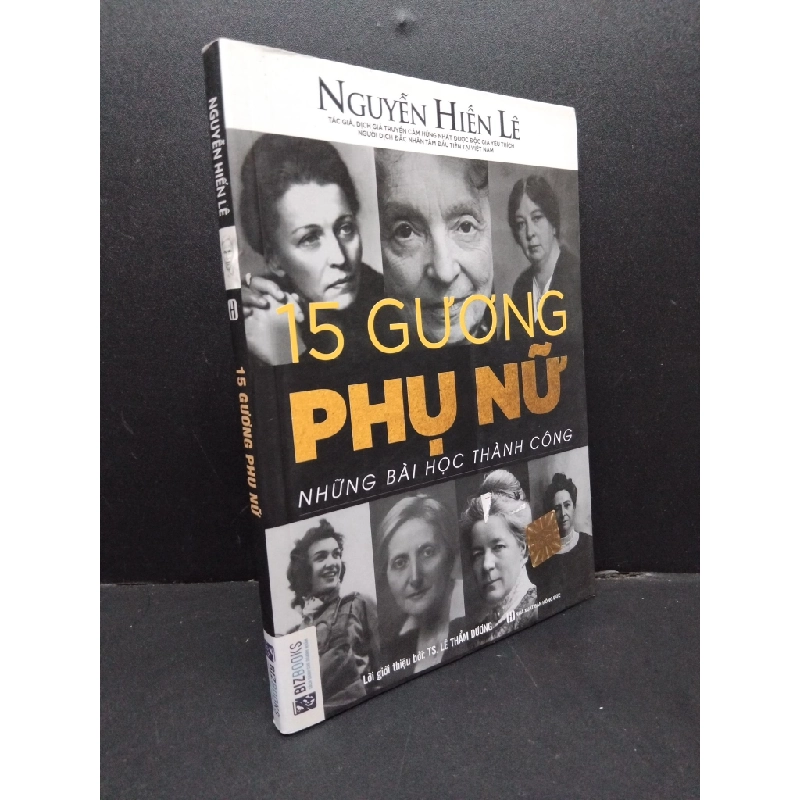 15 Gương phụ nữ mới 80% dính trang cuối mốc nhẹ 2018 HCM1008 Nguyễn Hiến Lê DANH NHÂN 208984