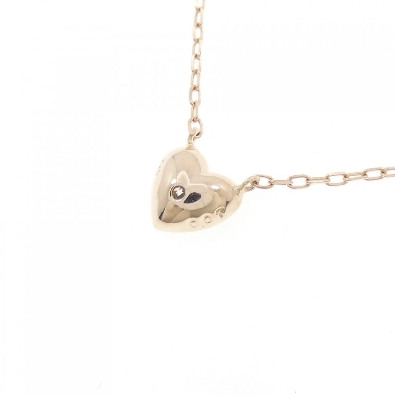 K10PG Dây chuyền kim cương hình trái tim 0.07CT - Hàng hiệu Chính hãng 857582