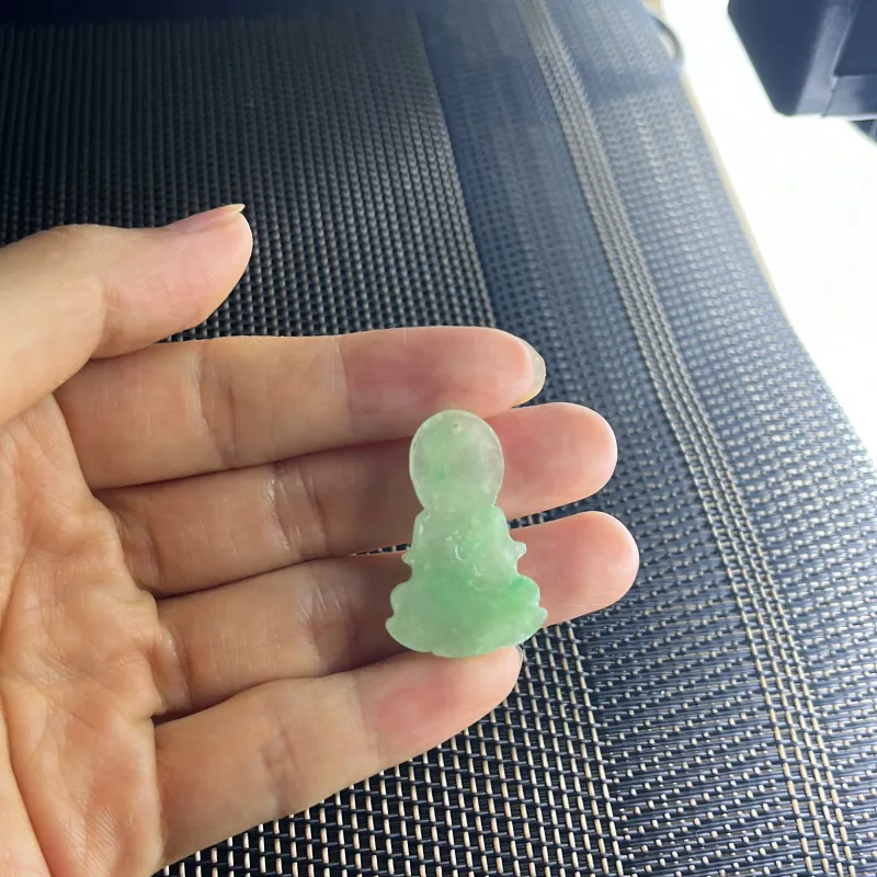 Phật bà quan âm đá Cẩm thạch xanh Ngọc 1011967