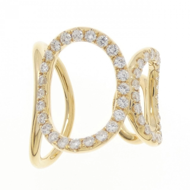 Nhẫn kim cương 750YG 0.75CT - Hàng hiệu Authentic 854358