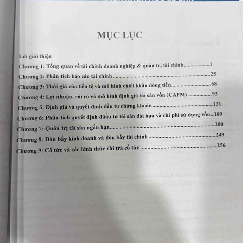 Sách Tài chính doanh nghiệp cơ bản 720067