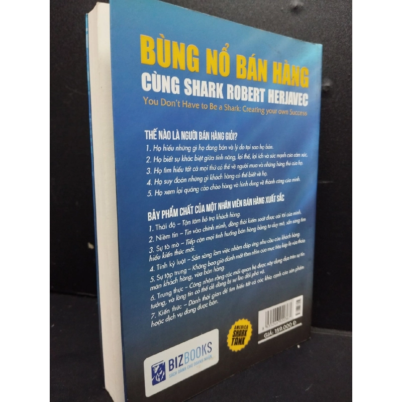 Bùng Nổ Bán Hàng Cùng Shark Robert Herjavec mới 80% ố nhẹ 2019 HCM2405 Robert Herjavec SÁCH KỸ NĂNG 914393