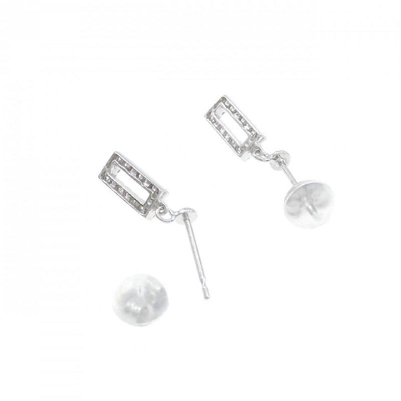 K18WG Bông tai kim cương 0.16CT - Hàng hiệu Chính hãng 863084