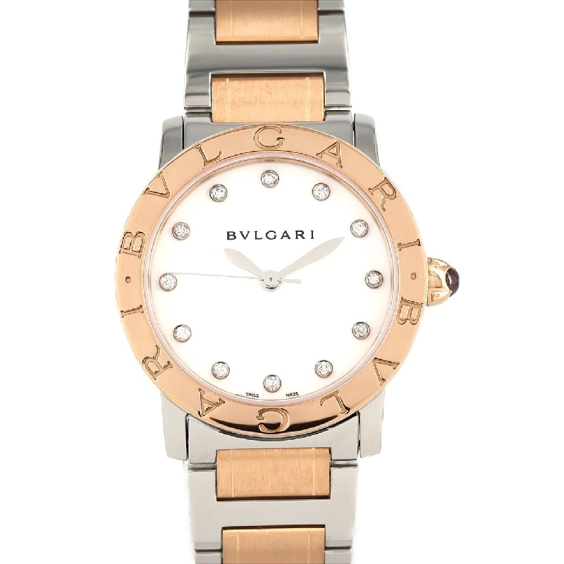 Bulgari Bulgari Bulgari PG kết hợp - 12P BBLP33SG/BBL33WSPG/12 SSxPG tự động - Hàng hiệu chính hãng 881818
