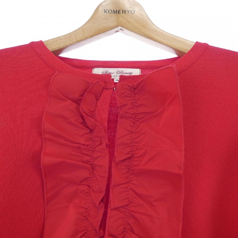 【Mã giảm giá】Áo khoác cardigan SUPER BEAUTY 641950