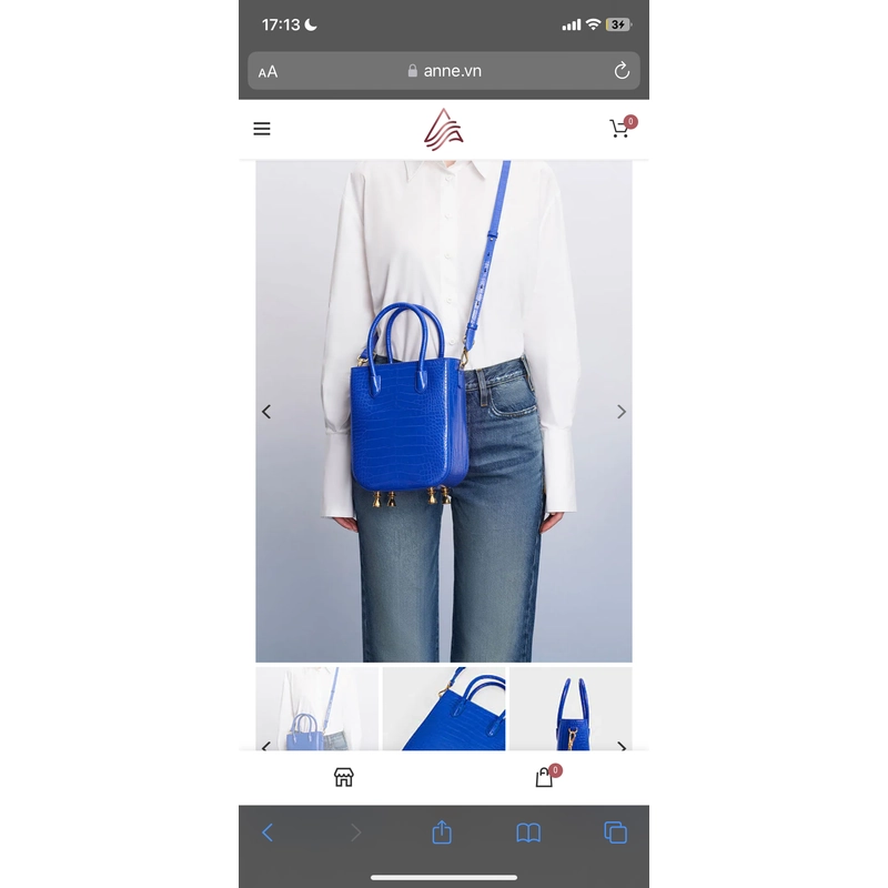 Túi Charles & Keith Croc - Embossed Tote Bag 493082
