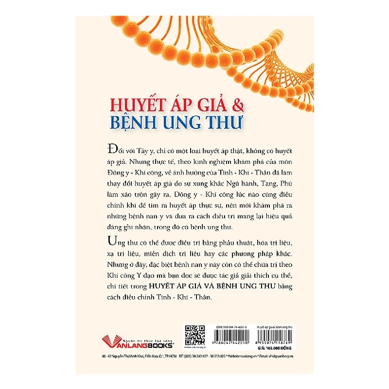 Khí Công Y Đạo - Huyết Áp Giả & Bệnh Ung Thư - Đỗ Đức Ngọc 286166