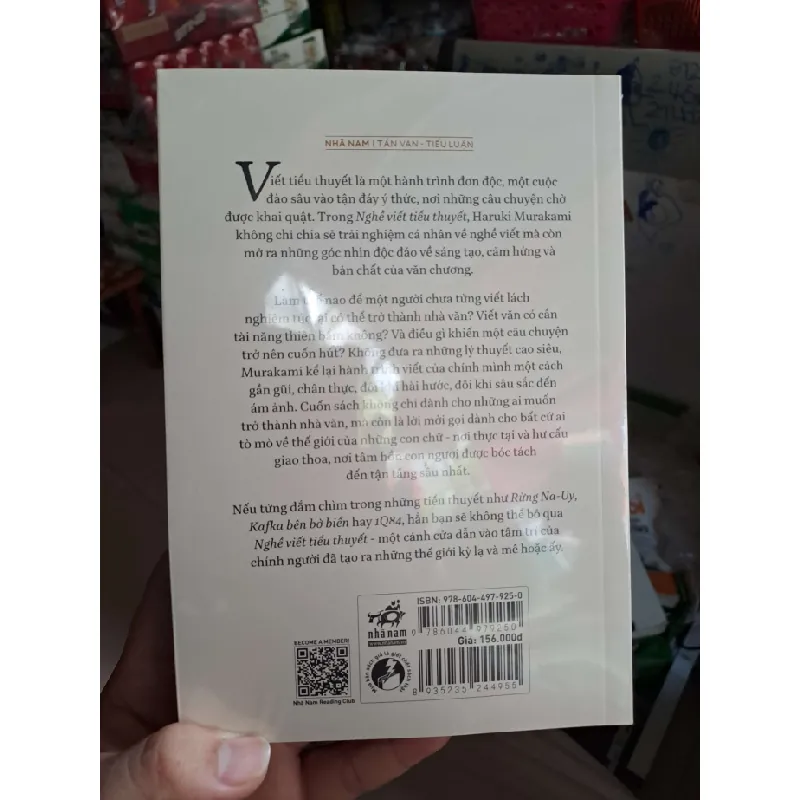 Nghề viết tiểu thuyết - Haruki Murakami Tản văn HCM0910 588492