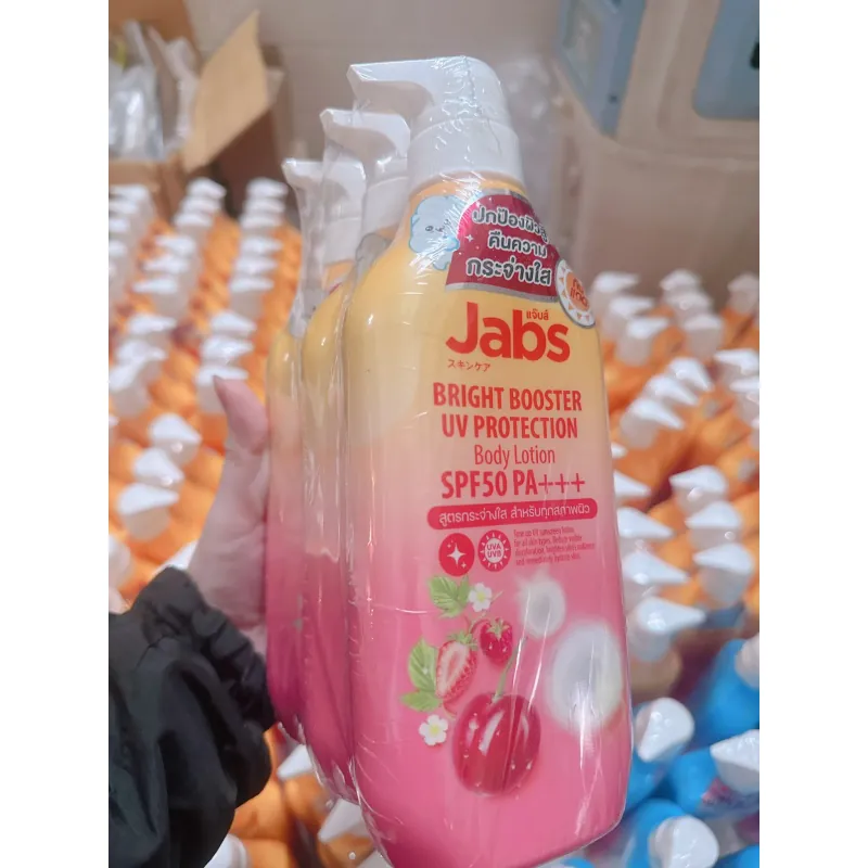 Sữa dưỡng thể chống nắng Jabs Bright Booster UV Protection SPF50 PA+++ 450 ml.. 561970