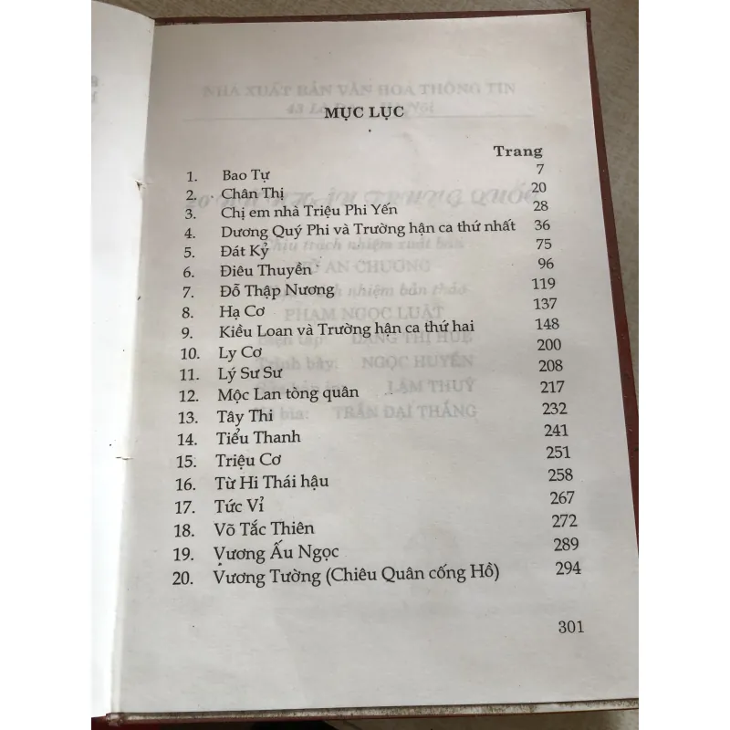 20 nữ nhân Trung Quốc - Bùi Hạnh Cẩn (biên soạn) 968752