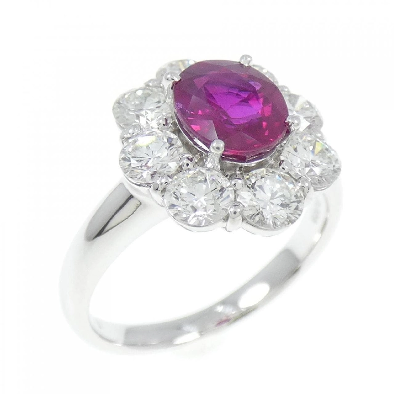 Nhẫn ruby PT900 1.45CT xuất xứ từ Myanmar 671234