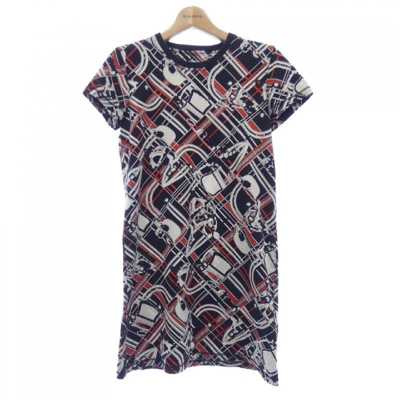 【Mã giảm giá】Đầm cắt HERMES 651345