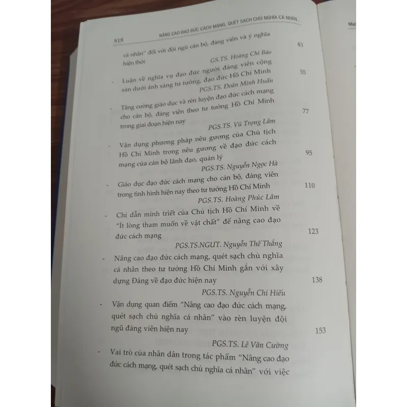 SÁCH NÂNG CAO ĐẠO ĐỨC CÁCH MẠNG, QUÉT SẠCH CHỦ NGHĨA CÁ NHÂN THEO TƯ TƯỞNG, ĐẠO ĐỨC 783249