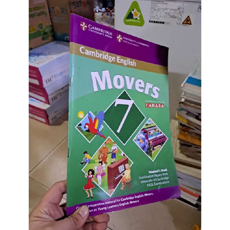 [Sách Cũ SCGR] Movers 7 Cambridge English mới 70% ẫm rách ít chưa viết HCM0808 HỌC NGOẠI NGỮ 679953