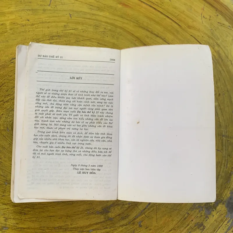DỰ BÁO THẾ KỶ 21 - nhiều tác giả 1030238