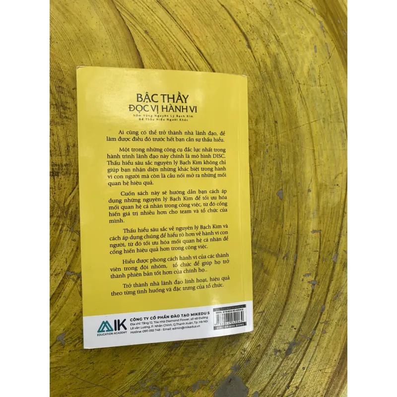 BẬC THẦY ĐỌC VỊ HÀNH VI - LÊ MINH TUẤN 799968