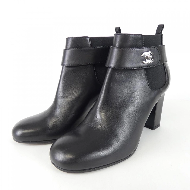 【Khuyến mãi】Giày bốt CHANEL 663571