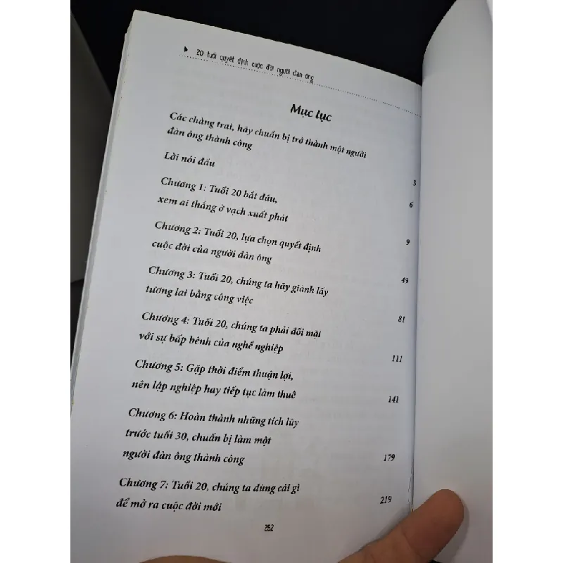 [59K/kg] 20 tuổi quyết định cuộc đời người đàn ông Đỗ Bằng Trình 2017 mới 90% HCM2306 441412