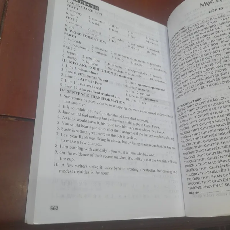 Tuyển tập ĐỀ THI OLYMPIC 30/4 tiếng Anh 931112