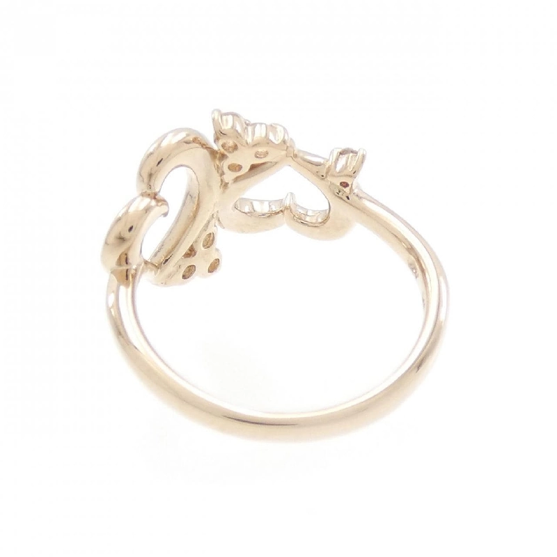 Nhẫn hồng sapphire trắng Samansa Tiara - Hàng hiệu Authentic 841048