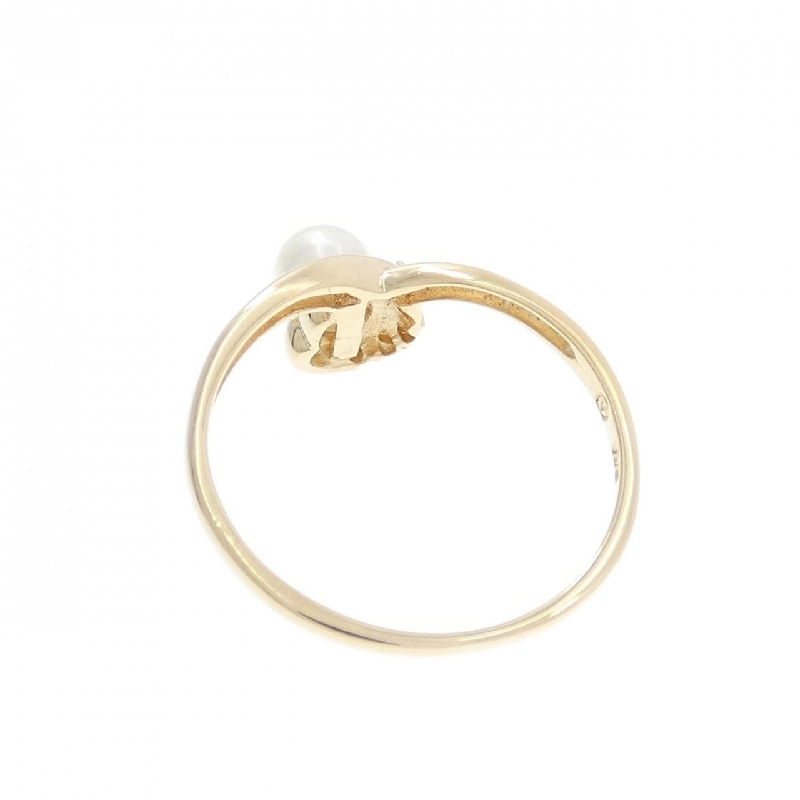 Nhẫn ngọc trai Akoya K18YG 4.5mm - Hàng hiệu Authentic 846259