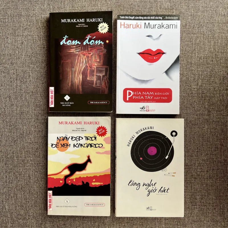 4 Cuốn Murakami: Đom Đóm, Ngày Đẹp Trời Để Xem Kangaroo, Lắng Nghe Gió Hát, Phía Nam... 687562