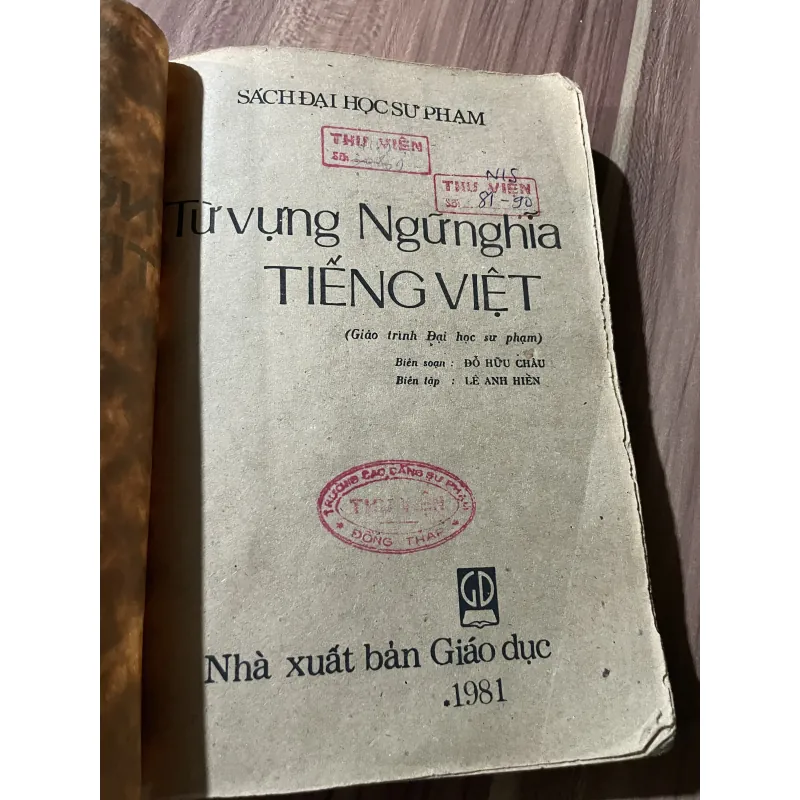 Từ vựng ngữ nghĩa tiếng Việt - 19 81 748586